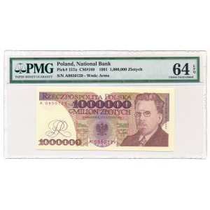 1 million 1991 - A - PMG 64 EPQ 