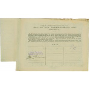 Bank Polskich Kupców i Przemysłowców Chrześcijan w Łodzi Em.3 20 x 5000 marek 1921