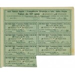 Bank Polskich Kupców i Przemysłowców Chrześcijan w Łodzi Em.3 20 x 5000 marek 1921