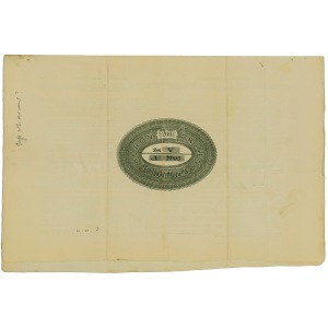 List Zastawny Galicyjskie Towarzystwo Kredytowo Ziemskie 200 koron 1895- rzadki