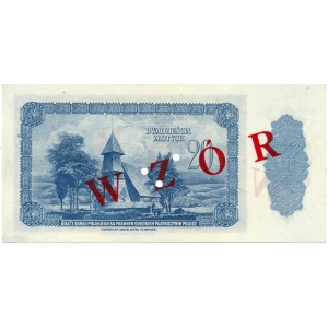 20 zloty 1939 Specimen 0000000