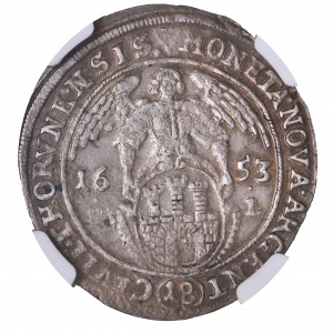 John II Casimir Ort (1/4 thaler) Thorn NGC AU 55 