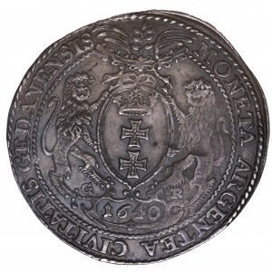 Ladislaus IV Vasa, Thaler 1640 Danzig