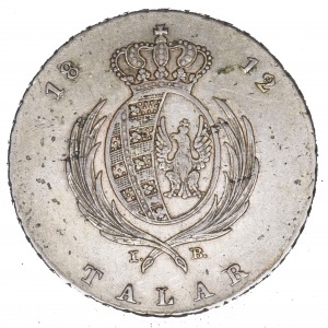 Duchy of Warsaw Thaler 1812 I.B