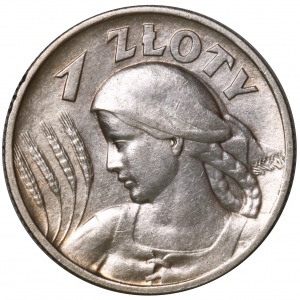 1 złoty 1925 Kobieta i kłosy 