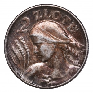 2 zloty 1925 London