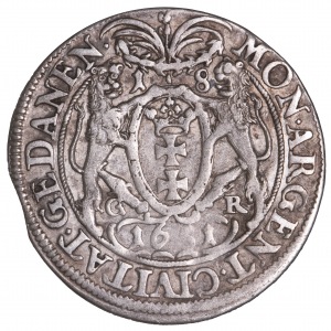 John II Casimir, 1/4 thaler 1651 Gdansk 