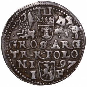 Sigismund III Vasa 3 gr 1594 Olkusz