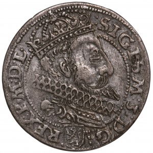 Zygmunt III Waza, grosz 1604 Kraków herb Lewart i litera C - rzadki 