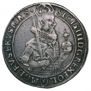 Sigismund III Vasa thaler 1631 Bromberg 
