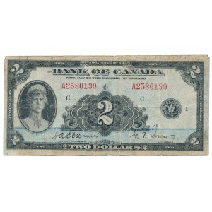Canada 2 dollars 1935
