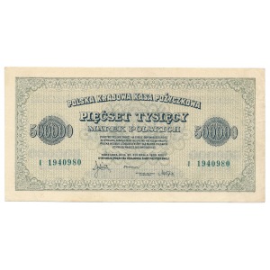 500.000 marek 1923 - I - 7 digit 