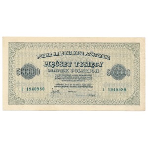 500.000 marek 1923 - I - 7 digit 