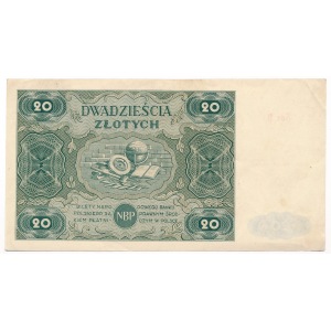20 złotych 1947 - B - 