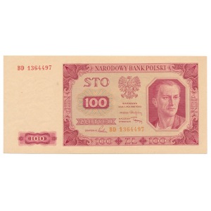 100 złotych 1948 - BD - 