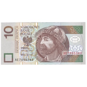 10 złotych 1994 - AE - rzadsza seria 