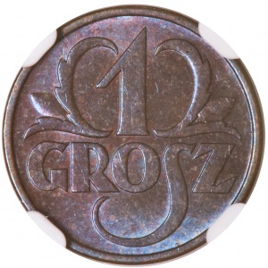 Grosz 1936 NGC MS65 BN
