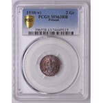 Lot 5 x 2 Gr 1938 PCGS MS63 RB