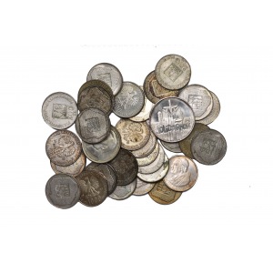 Lot of silver coins from Polish People's Republic 