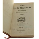 Mickiewicz Adam, Pan Tadeusz czyli Ostatni zajazd na Litwie (Dzieła Adama Mickiewicza T. III)