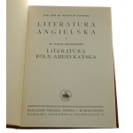 Tarnawski Władysław, Grzebieniowski Tadeusz, Literatura angielska Literatura półn.[ocno]-amerykańska
