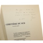 G. Herling-Grudziński [AUTOGRAF], Cimetiere du sud Un recit ouvert [Cmentarz Południa. Opowiadanie otwarte]
