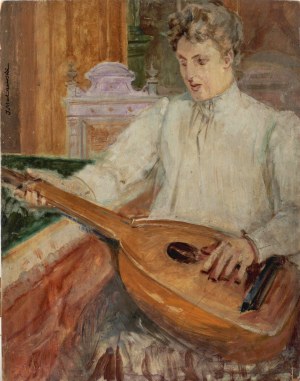 Jacek MALCZEWSKI (1854-1929), Dźwięki lutni