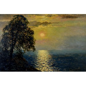 Wiktor KORECKI (1890-1980), Zachód słońca