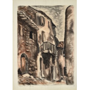 Henryk LEWENSZTADT (1893-1962), Ulice v Cagnes, 1930