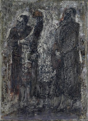 Zdzisław LACHUR (1920 - 2007), Żydzi, 1964 (Interpretacja rysunku A. Grottgera