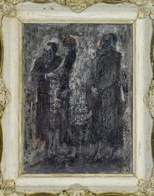 Zdzisław LACHUR (1920 - 2007), Żydzi, 1964 (Interpretacja rysunku A. Grottgera