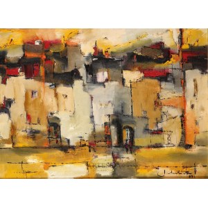 Lech Jakubiak (1932-2019), Old Town - impression, 1964