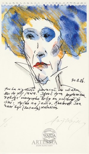 Andrzej Wajda (1926-2016), Portret kobiety