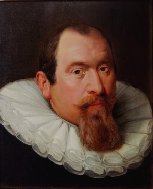 Michiel VAN MIEREVELT (1566-1641) - krąg, Portret mężczyzny