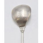 Old Polish spoon with the Fox coat of arms