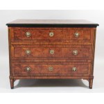 Commode classique avec les armoiries des Ogończyk et des Ślepowron