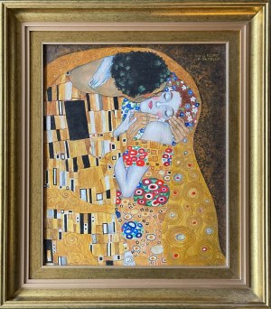 Bożena Cajdler-Gruszkiewicz, The kiss wg. Gustava Klimta, 2020