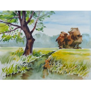JAROSŁAW FILIPEK, Willow by the Stream, 2021