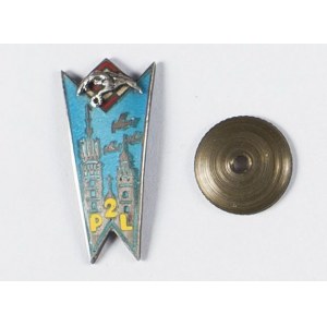 Miniatura odznaki 2 Pułk Lotniczy
