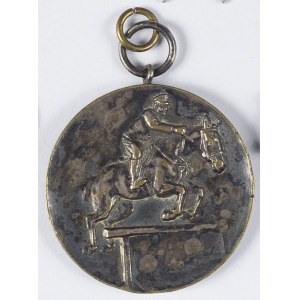Medal nagrodowy zawodów konnych Pułk Wilejka 1932 II-m