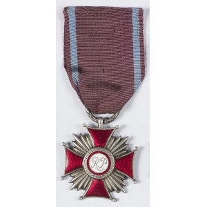 Srebrny Krzyż Zasługi z monogramem RP