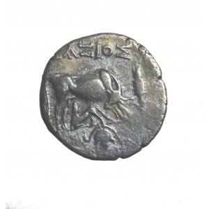 ILLYRIA-APOLLONIA (colonia Corcyry) AR drachma