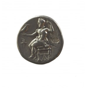MACEDONIA-ALEKSANDER III WIELKI (336-323 p.n.e.) AR 18 drachma