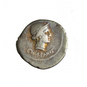 RZYM-REPUBLIKA - C.NORBANUS (83 pne) AR-denar