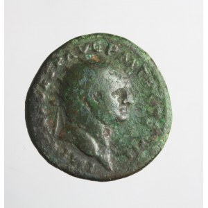 RZYM-CESARSTWO - VESPASIANUS (69-79 n.e.) AE dupondius