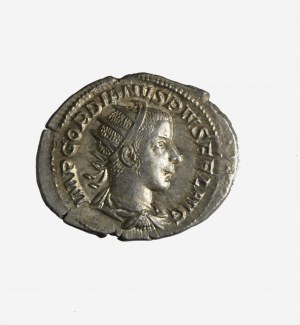 RZYM-CESARSTWO - GORDIANUS III (238- 244 n.e.) AR antoninian