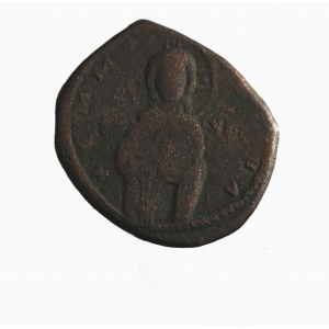 CESARSTWO BIZANTYJSKIE - atrybucja Michael IV (1034-1041 n.e.) AE folis