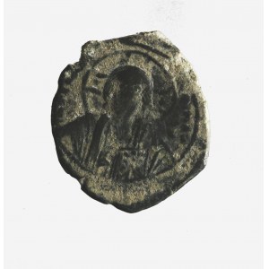 CESARSTWO BIZANTYJSKIE-CONSTANTINUS X DUCAS (1059-1067 n.e.) AE folis Constantinus / wyobrażenie Chrystusa