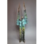 D.Z., ich habe nur einen Flügel (Bronze, Höhe 105 cm)