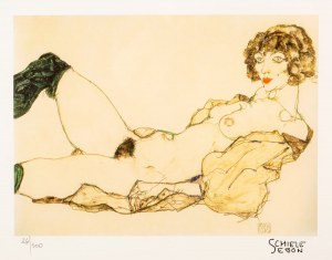 Egon SCHIELE (1890 - 1918), Lady, 1990